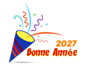 Gif animé bonne année 2027